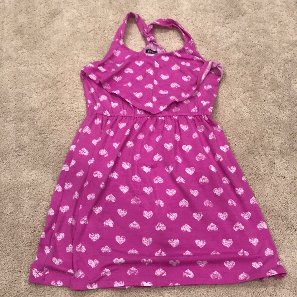 ⛄️”Pink & Violet” pretty pink dress